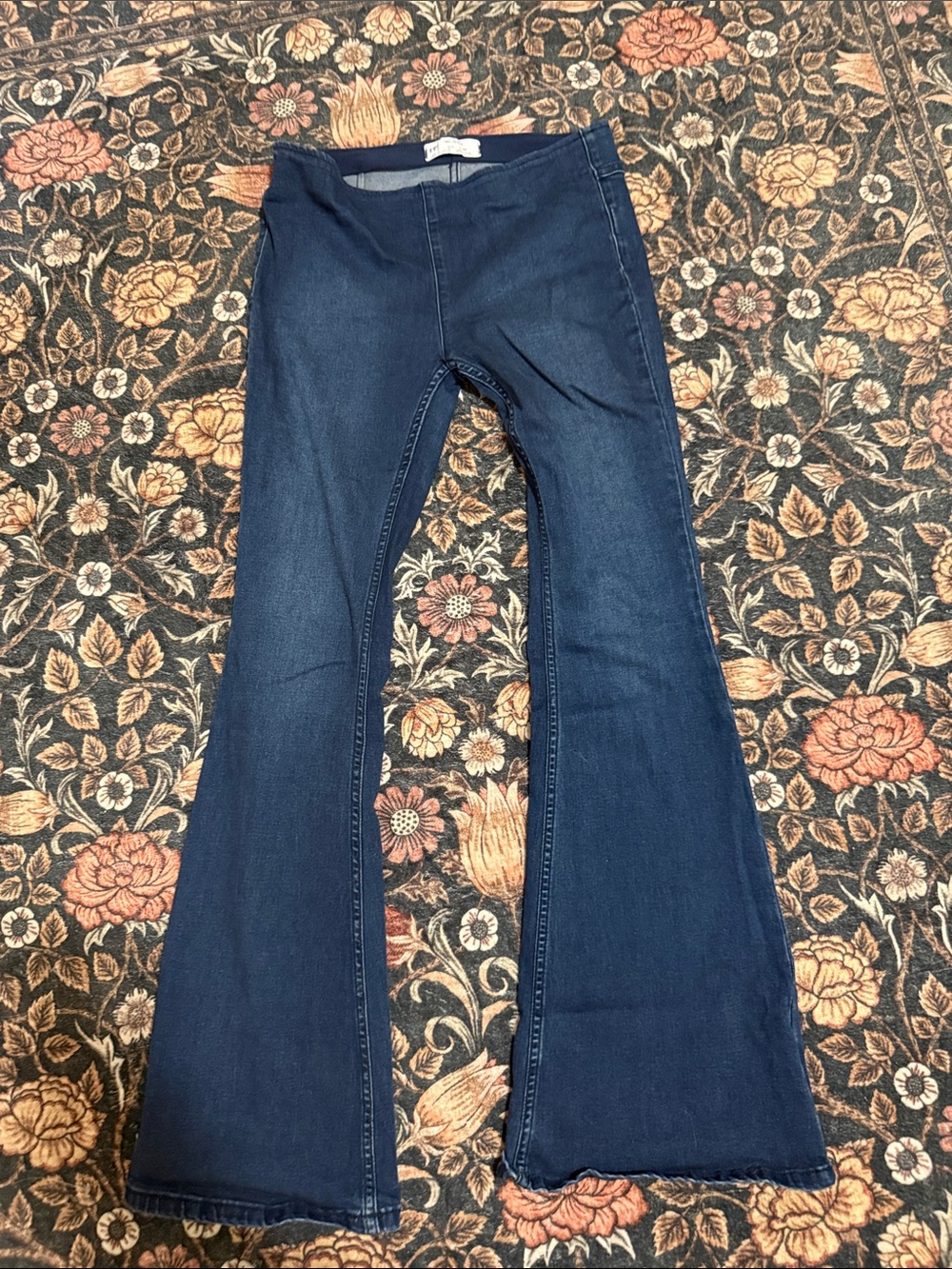 We The Free Dark Blue Flare Jeans